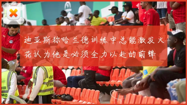 迪亚斯称哈兰德训练中总能激发火花认为他是必须全力以赴的前锋